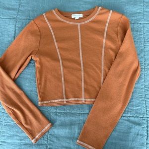 Orange long sleeve